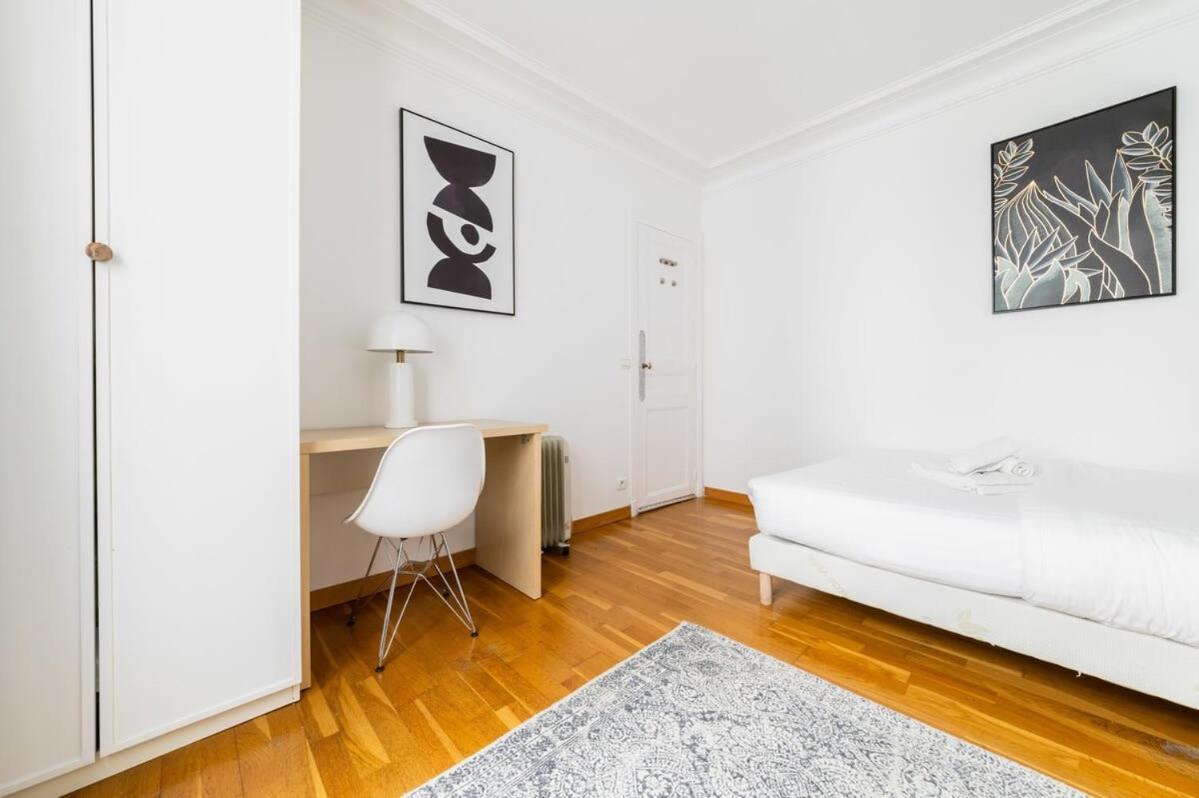 85M2 De Confort Paris 17 - Charme Parisien 6P - Flat-Guest Bagian luar foto